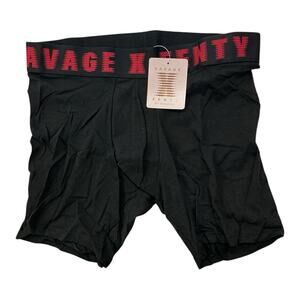 Savage X Fenty Boxer Briefs Black Size M Men's Underwear New with Tags